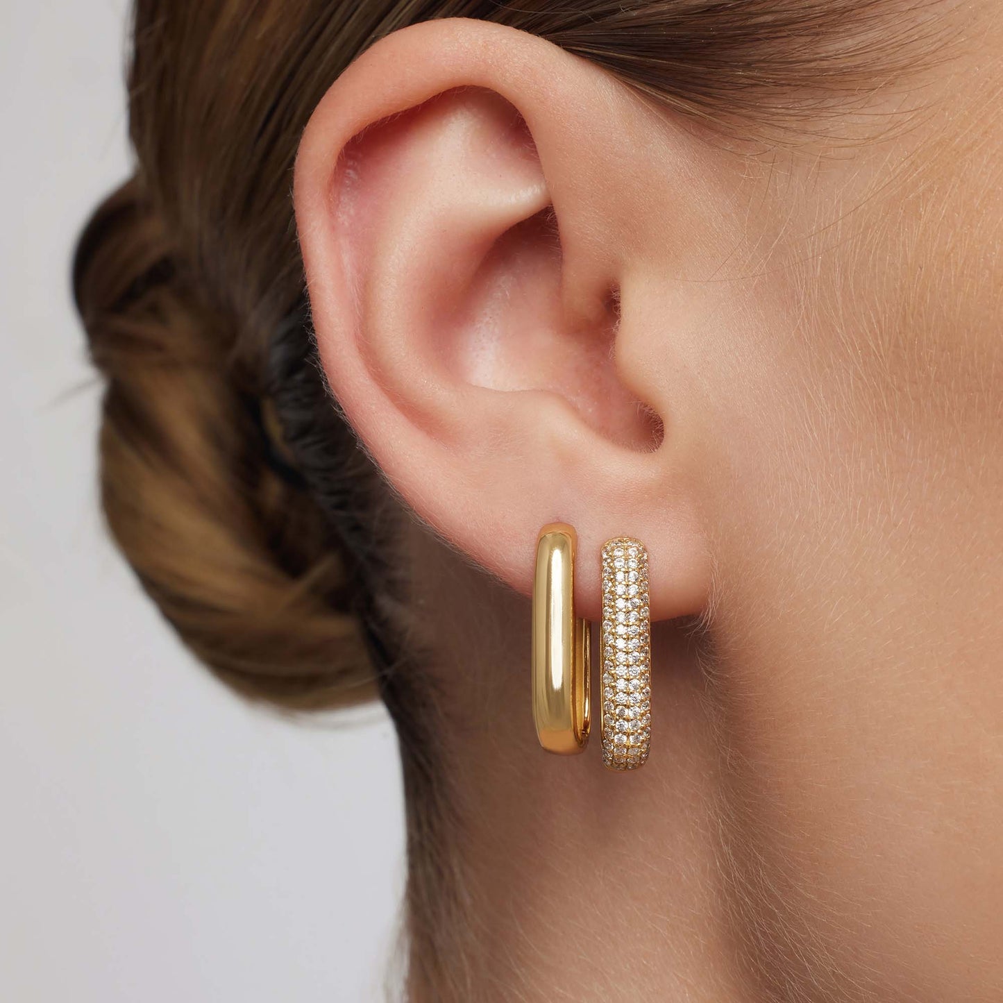 Icon Pavé Hoops