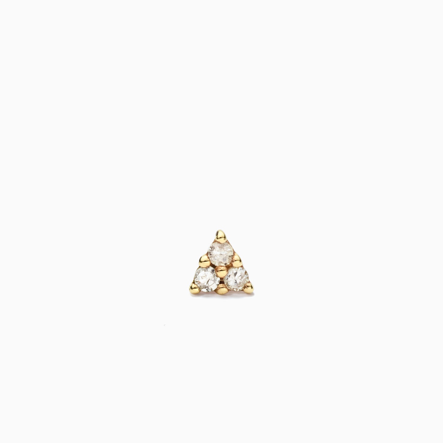 Diamond Triangle Piercing